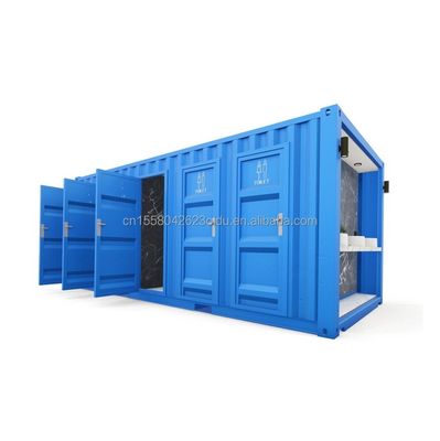 angepasste Farb-Vorgefertigte mobile tragbare Badezimmer Toilette für Außen Containerhaus Einheiten von Direct's Modern Modular