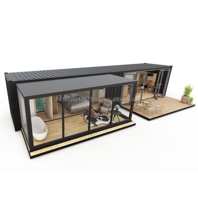 Modernes Design Individuell EU-Standard Prefab Container Haus Stahl Klappbehälter 2 Schlafzimmer Häuser Hotels Toiletten