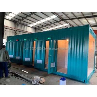 40ft Container Garten öffentliche Männer- und Frauentoiletten mit modernen Sanitärsystemen