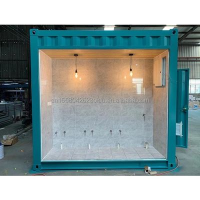 40ft Container Garten öffentliche Männer- und Frauentoiletten mit modernen Sanitärsystemen