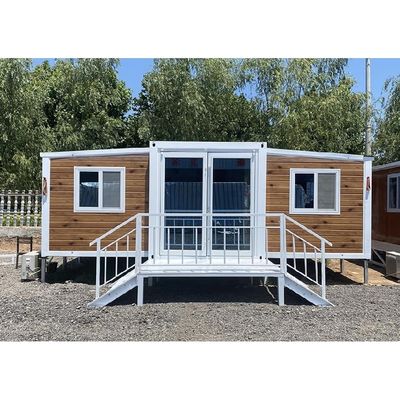 Holzhäuser in kundenspezifischer Farbe EU Vorgefertigtes 20ft Drei-Schlafzimmer-Erweiterungshaus