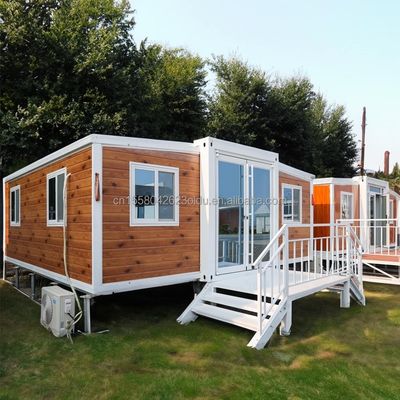 Moderne 20ft vorgefertigte Australia Klappmobile Häuser Modularer erweiterbarer Containerhaus mit 3D-Modell/CAD-Zeichnungen