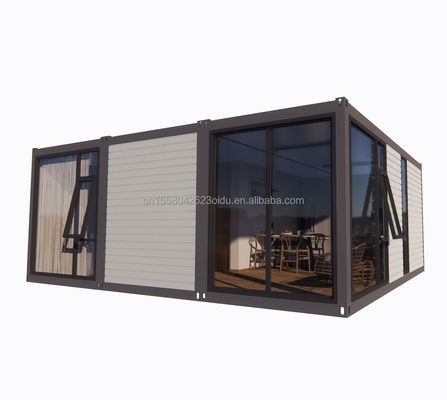 Verzinktes Stahlbogen 180g 20ft 40ft abnehmbar vorgefertigter Flat Pack Container Zuhause mit 2 Schlafzimmern für Hotel