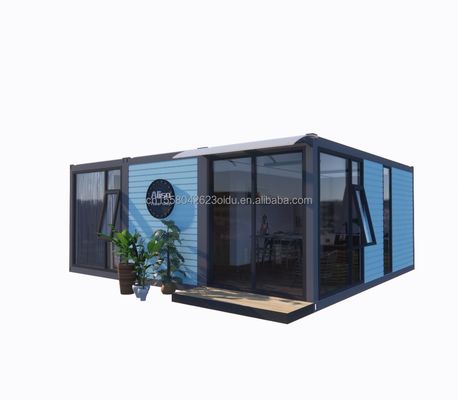 Verzinktes Stahlbogen 180g 20ft 40ft abnehmbar vorgefertigter Flat Pack Container Zuhause mit 2 Schlafzimmern für Hotel