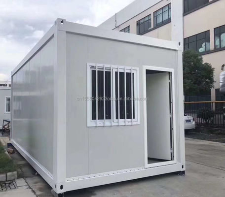 Tragbare Familie Flat Packaging 20ft oder 40ft Luxus vorgefertigte Container Raum mit Aluminiumlegierung Fenster