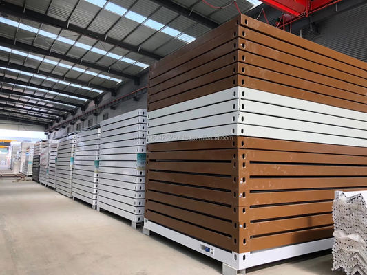 Tragbare Familie Flat Packaging 20ft oder 40ft Luxus vorgefertigte Container Raum mit Aluminiumlegierung Fenster
