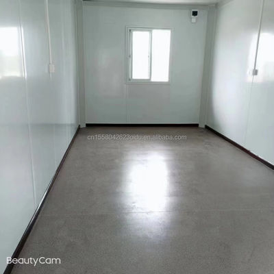 Tragbare Familie Flat Packaging 20ft oder 40ft Luxus vorgefertigte Container Raum mit Aluminiumlegierung Fenster
