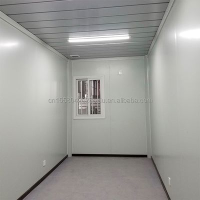 Tragbare Familie Flat Packaging 20ft oder 40ft Luxus vorgefertigte Container Raum mit Aluminiumlegierung Fenster