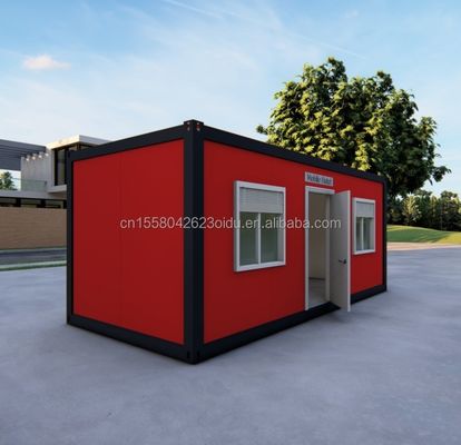 Erschwingliche 20ft/40ft Wand 50/75/100mm Welle Sandwich Panel Vorgefertigter Container Raum für moderne Familienwohnung