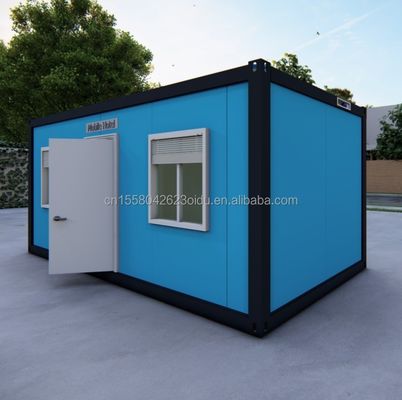 Erschwingliche 20ft/40ft Wand 50/75/100mm Welle Sandwich Panel Vorgefertigter Container Raum für moderne Familienwohnung