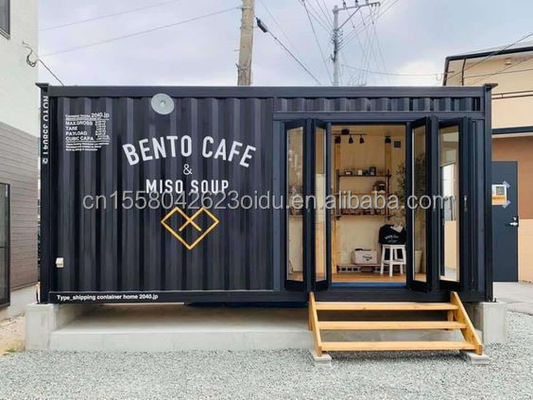 Flat Pack Container Hotel Modular Kleines Bewegliches Versandvermögen Portable Homes 2 Schlafzimmer Wohn Container Restaurant Container Häuser