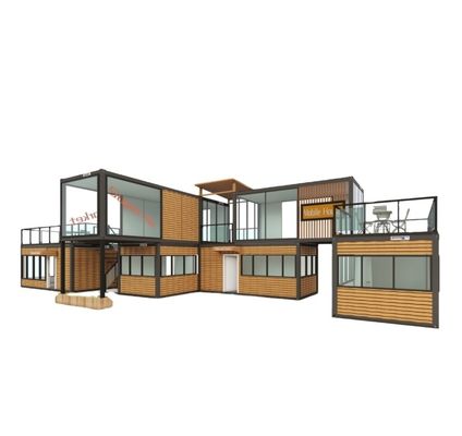 20ft/40ft individuell angepasste Farbkombination Container Raum für den Verkauf Booth Kaffeeshop Wachraum Büro Bar