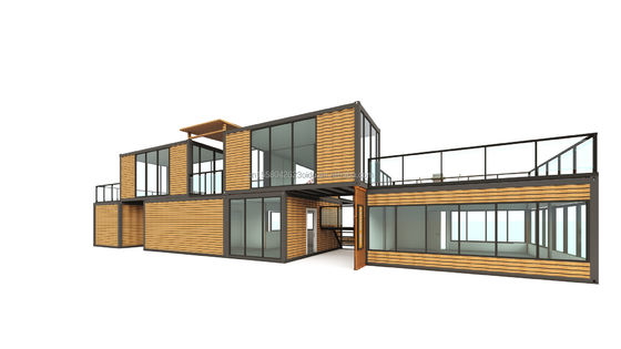 20ft/40ft individuell angepasste Farbkombination Container Raum für den Verkauf Booth Kaffeeshop Wachraum Büro Bar
