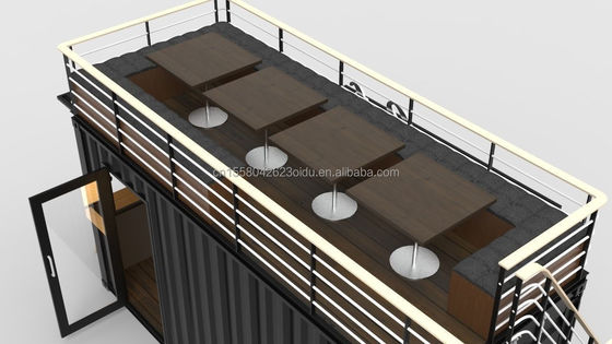 2022 OEM 20ft Flat Pack bereit zum Leben Container Haus aus Aluminiumlegierung Fenster und galvanisiertes Stahl Biegen 180g