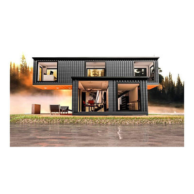 20ft/40ft maßgeschneiderte Flatpack Kombination Luxus Container Haus mit Wand 50/75/100mm Welle Sandwich Panel mit Rabatt