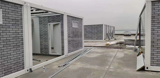 Modernes Design 20ft Container Mobilhaus für temporäre Baustelle Wohnräume für Wanderarbeiter Lösung
