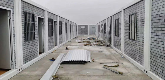 Modernes Design 20ft Container Mobilhaus für temporäre Baustelle Wohnräume für Wanderarbeiter Lösung