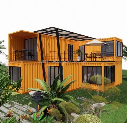 20 Fuß vorgefertigtes Containerhaus für Hotel von Herstellern Modernes Design Villa Familienwohnung Villa