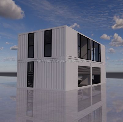 Anpassbares Flachhaus mit modernem Design und Fenstern aus Aluminiumlegierung