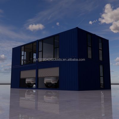Anpassbares Flachhaus mit modernem Design und Fenstern aus Aluminiumlegierung